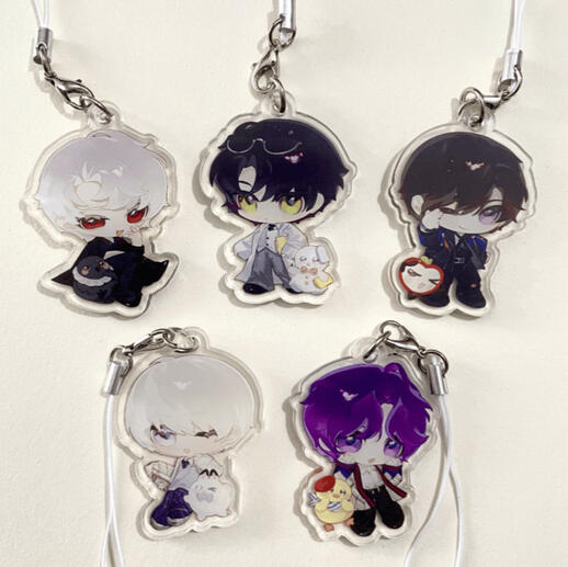 Love in Deepspace Acrylic Charms